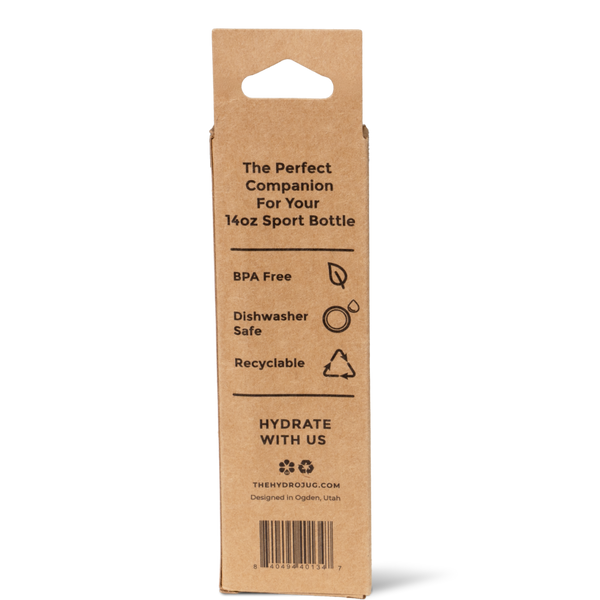 14oz Sport Straws H2